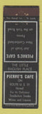 Matchbook Cover - Pierre's Cafe New Cumberland PA STAR