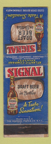 Matchbook Cover - Signal Draft Beer Atlantic Chattanooga TN WEAR