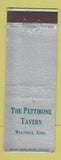 Matchbook Cover - Pettibone Tavern Weatogue CT Federal