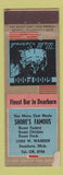 Matchbook Cover - Shore's Famous Restaurant Dearborn MI WORN