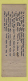 Matchbook Cover - Stell's Tavern Lansing OH girlie WORN