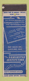 Matchbook Cover - Samaritan Institution Alcoholism Cleveland OH WEAR