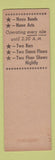 Matchbook Cover - Lantz's Merry Go Round Dayton OH FEATURE WORN SAMPLE