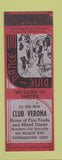 Matchbook Cover - Club Verona Youngstown OH ADVANCE