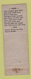 Matchbook Cover - Gayety Annex Bar Minneapolis MN WORN