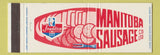 Matchbook Cover - Manitoba Sausage Company Winnipeg MB Full Length