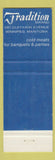 Matchbook Cover - Manitoba Sausage Company Winnipeg MB Full Length