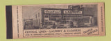 Matchbook Cover - Central Laundry Lansing MI Full Length