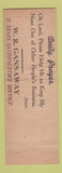 Matchbook Cover - Central Laundry Lansing MI Full Length