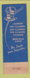 Matchbook Cover - Q&S Laundry Bladensburg MD