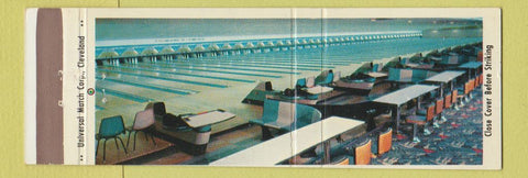 Matchbook Cover - Bowl Arena Detroit MI bowling WEAR Full Length