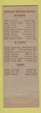 Matchbook Cover - Howard Dayton Hotels FL GA Full Length