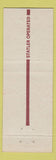 Matchbook Cover - Hotel Pennsylvania New York City Full Length
