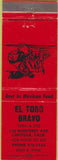 Matchbook Cover - El Toro Bravo Capitola CA