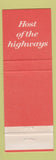 Matchbook Cover - Howard Johnson's Full Length