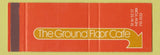 Matchbook Cover - The Ground Floor Cafe New York City SAMPLE Full Length