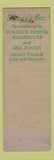Matchbook Cover - Henry's Restaurant Portland OR WORN