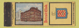 Matchbook Cover - Detroit Club MI WEAR