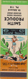 Matchbook Cover - Smith Produce feed St Edward hillbilly