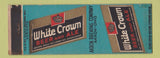 Matchbook Cover - White Crown Beer Ale Akron OH WEAR