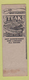 Matchbook Cover - The Bankers' Restaurant Milwaukee WI