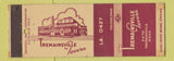 Matchbook Cover - Tremainsville Tavern Toledo OH