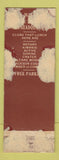 Matchbook Cover - Hotel Medford OR Federal WORN POOR BACK