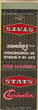 Matchbook Cover - Stats Charbroiler Los Angeles CA