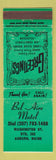 Matchbook Cover - Bel Aire Motel Auburn ME WEAR