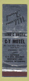 Matchbook Cover - C-Y Motel Casper WY