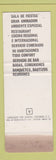 Matchbook Cover - En Soria Caballero Spain SAMPLE WEAR