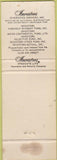 Matchbook Cover - Investors Diversified Long Beach CA WORN