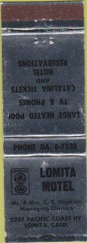 Matchbook Cover - Lomita Motel Lomita CA