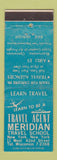 Matchbook Cover - Meridian Travel School New York City DD Bean