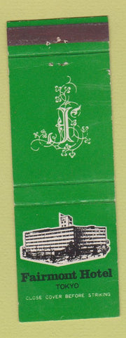 Matchbook Cover - Fairmont Hotel Tokyo