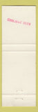 Matchbook Cover - Cedar Lodge Motel Hastings New Zealand