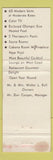 Matchbook Cover - Cambria Pines Lodge Cambria CA WORN