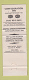 Matchbook Cover - Motel Charlottetown PEI PE WEAR
