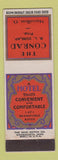 Matchbook Cover - Conrad Hotel Massillon OH
