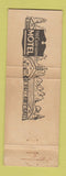 Matchbook Cover - Criterion Motel Pittsfield MA