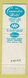 Matchbook Cover - Commodore Hotel Omaha NE