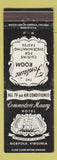 Matchbook Cover - Commodore Maury Hotel Norfolk VA