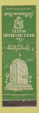 Matchbook Cover - Bellingham Hotel WA