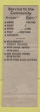 Matchbook Cover - Bellingham Hotel WA