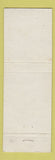 Matchbook Cover - The Belmont West Harwich MA