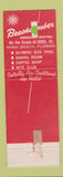 Matchbook Cover - Beachcomber Resort Motel Miami Beach FL