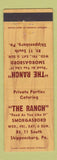 Matchbook Cover - The Ranch Smorgasbord Shippensburg PA