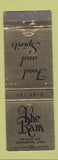 Matchbook Cover - The Ram Sacramento CA