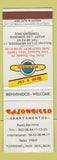 Matchbook Cover - Marinsa Rental Cars Bajondillo Apartments Torremolinos Malaga