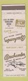 Matchbook Cover - Beachcomber Resort Motel Miami Beach FL